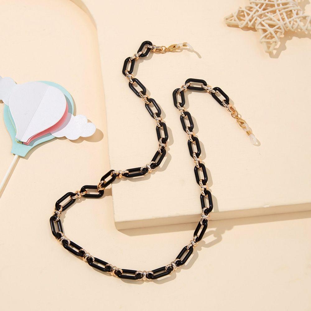 Women Anti-lost Mask Hanging Rope Elegant Glasses Chains Acrylic Neck Strap Sunglasses Eyewear