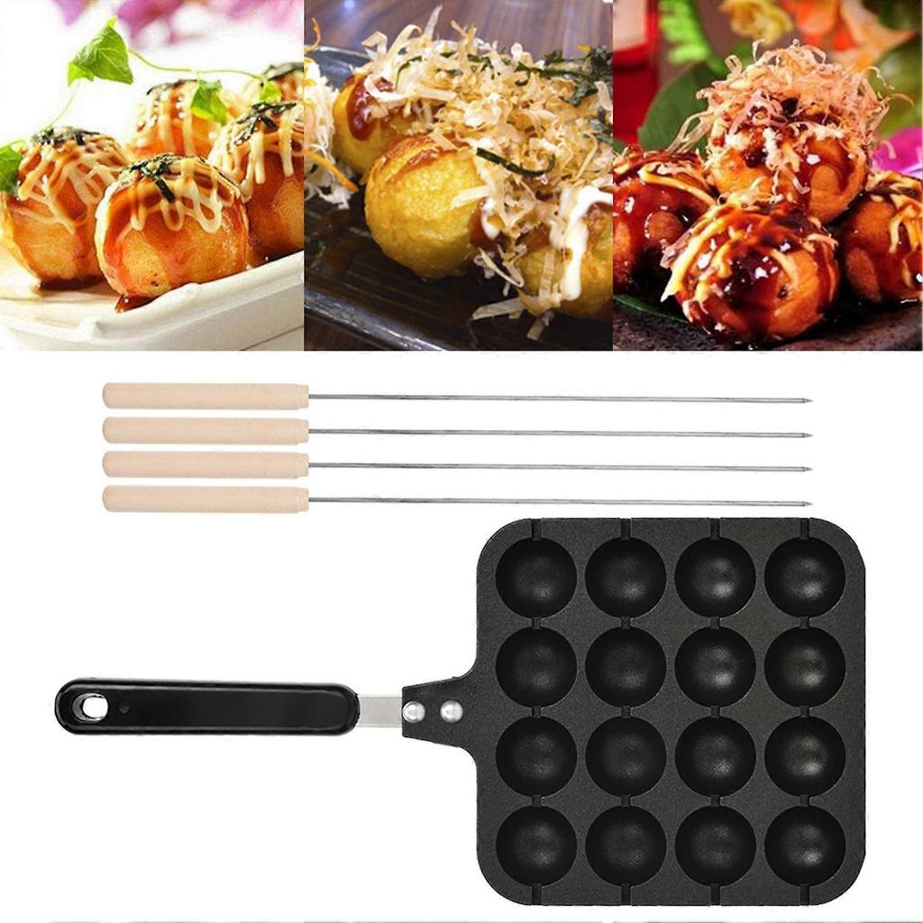 Antihaftbeschichtete Takoyaki-Grillpfanne, Koch- und Backform
