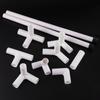 5 Peças Diâmetro Interno 19mm PVC Conector Reto Junta 60/90/120/135 Graus Conector T Conexão de Tubo DIY Fixadores Fixos para Barraca