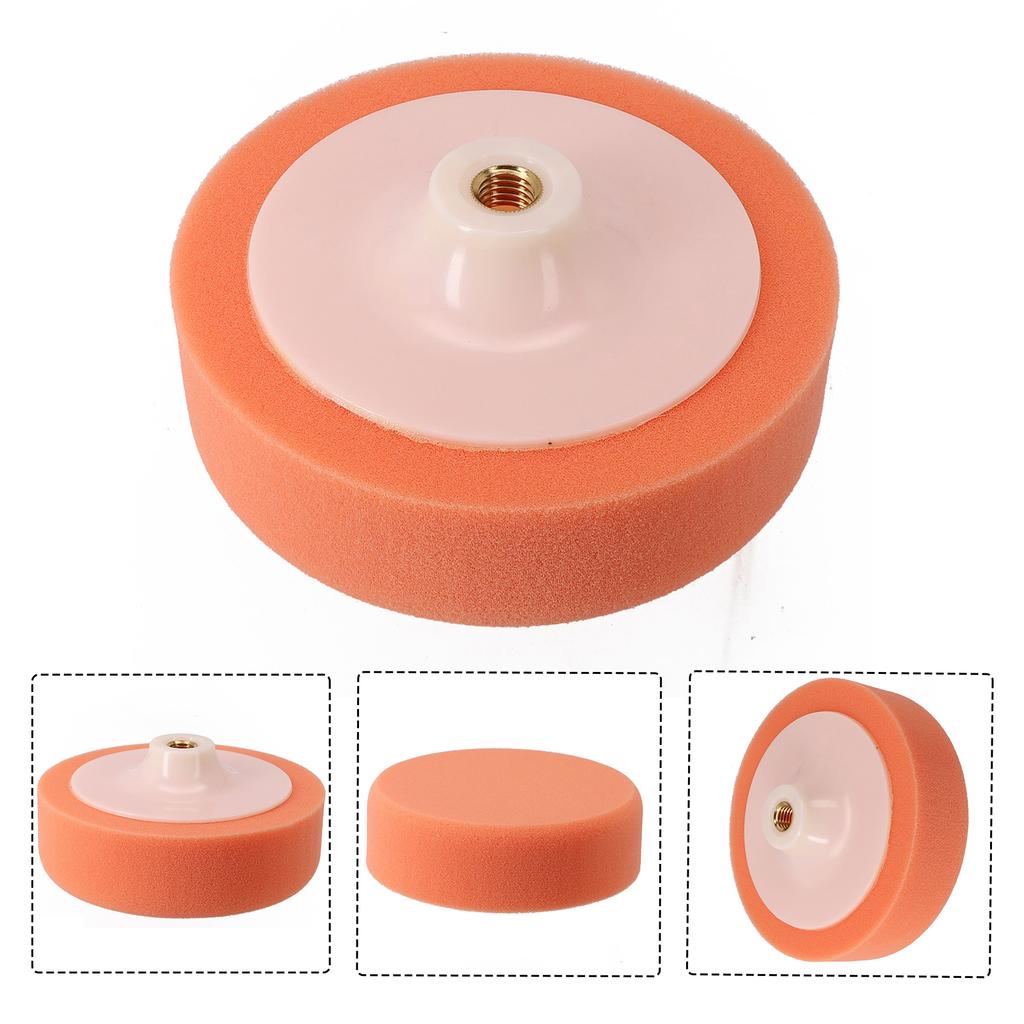 Polishing Sponge M14 Backing Plate Orange Polishing