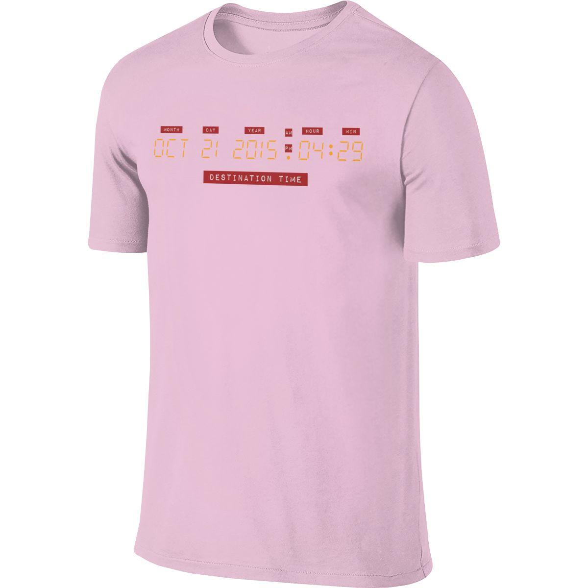 Back To The Future Doc Brown The Clock Tower Tee Classic Round Neck Fashionable Natural Cotton S