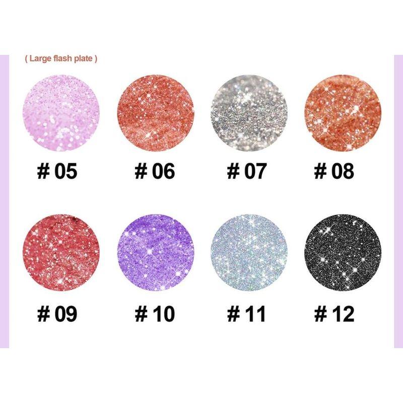 HANDAIYAN - Shimmer Liquid Eyeshadow - 12 Colors