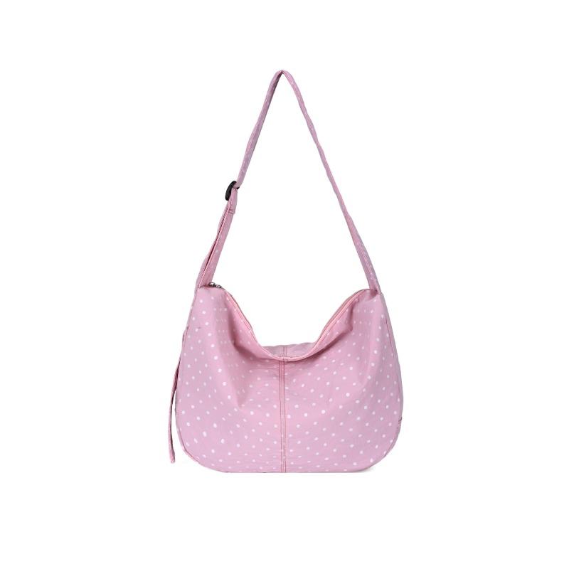 Dot Pattern Shoulder Bag, Casual Crossbody Bag, Daily Commuting Large Capacity Tote Bag, Women's Bag