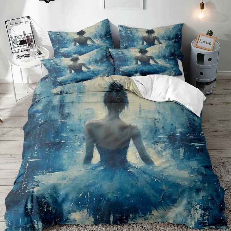 Fashion technology,3D Digital Printed Bedding, Duvet Covers, Pillowcases