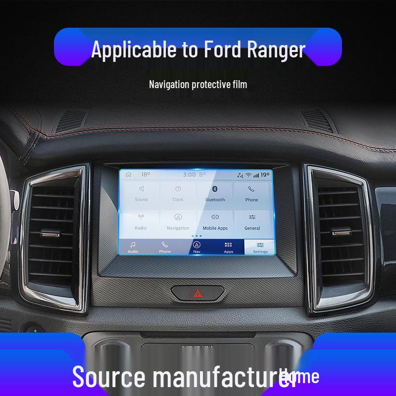 Ford Kuga F-150 EVOS Navigation Screen Protector - Tempered Film for Ranger Car