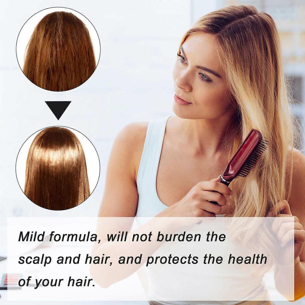 Hair correction care cream smoothes dry hair, smoothes straight hair, gently