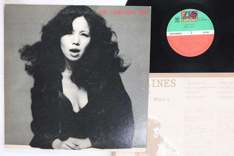 Виниловая пластинка LEMI ASO Own Lines K10002A ATLANTIC 1976 Япония Японский PopRock Б/у