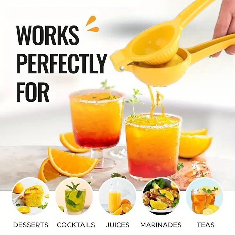 1pc, Multifunctional Citrus Juicer - Manual Hand Squeezer for Lemon, Orange, Grape - Kitchen Gadget for Easy Juicing
