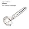 Silver Mouthpiece Trainer Brass Trumpet Mouthpieces Premium Brass Accessories  For Brass Players