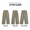 The Pink High Waist Banding Wide Cotton Snap Pants