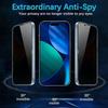 3x Verre Trempé Anti-Espion pour iPhone Air - BOOLING - Installation Facile Antichoc Résistant