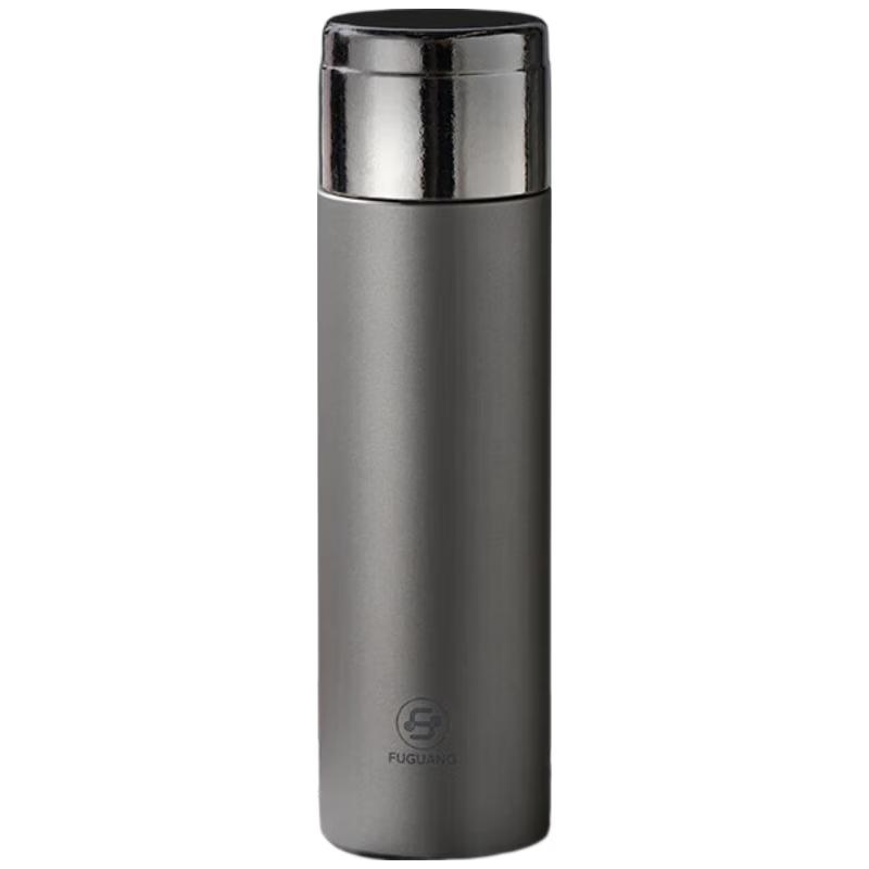 FUGUANG 500ml Pure Titanium Insulated Tea & Stewing Cup
