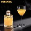 Pahare Creative pentru Cocktail Set de Pahare pentru Cocktail cu Atmosferă Pahar Tip Goblet Sticlă pentru Cold Brew Cu Tavă Accesorii Bar Bucătărie