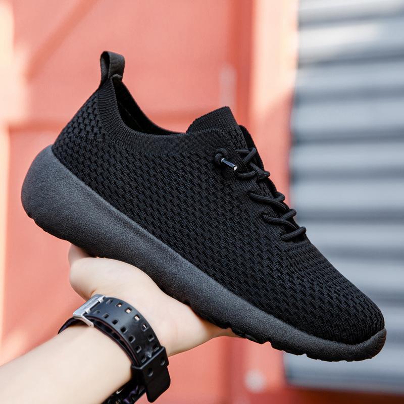 

Flying woven shoes sports shoes men s and women s travel shoes sports shoes 35 чорний