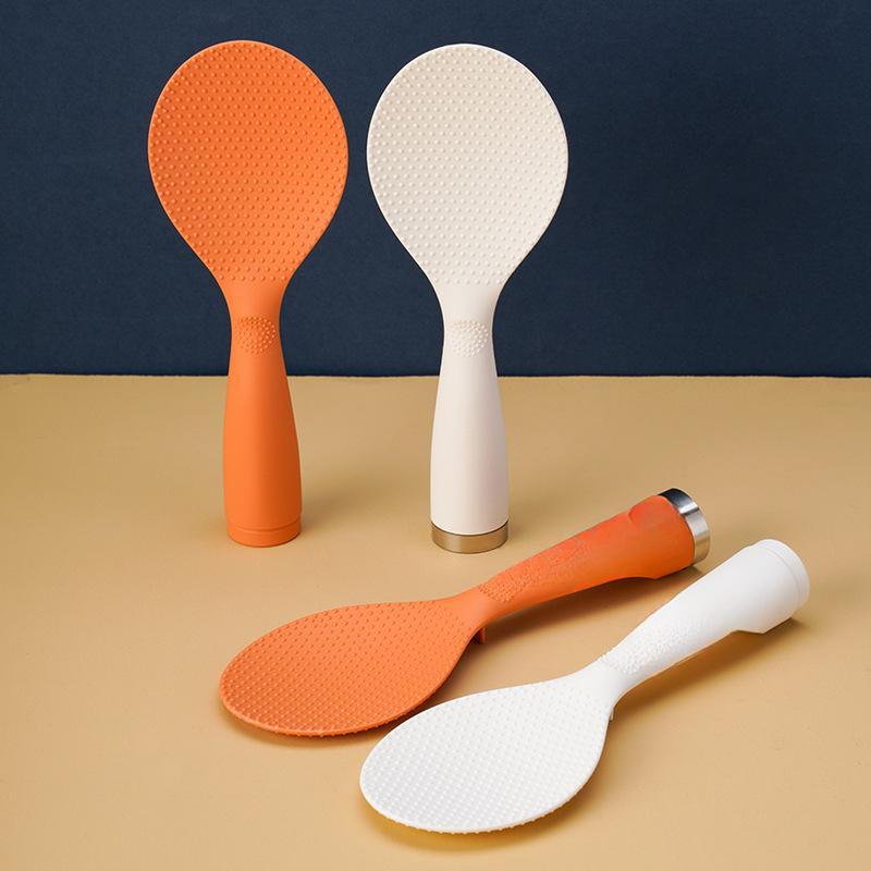 

Household Creative Non-stick Rice Spoon white