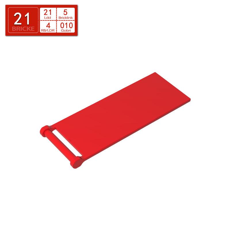 BRICKE 30292/35252/72154 Flag Piece 3x7 Building Block Compatible with LEGO