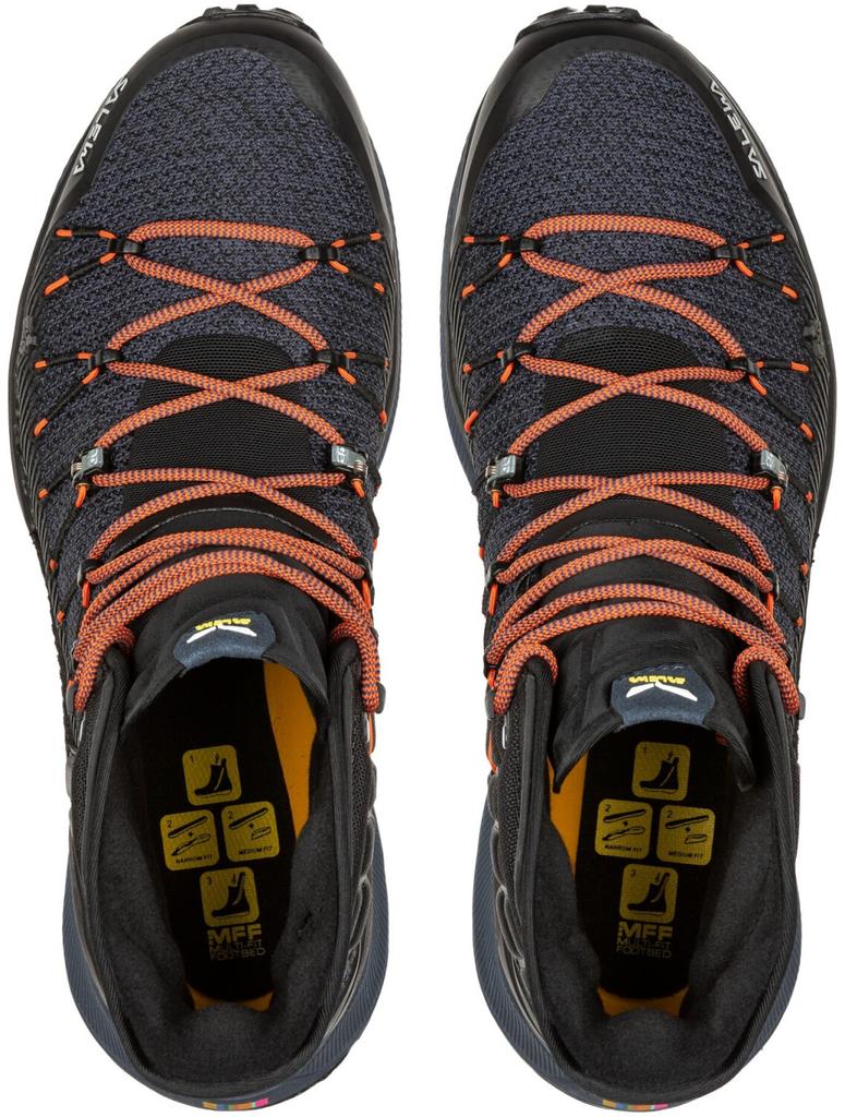 Обувь для треккинга Salewa Dropline Mid Men black/ombre blue