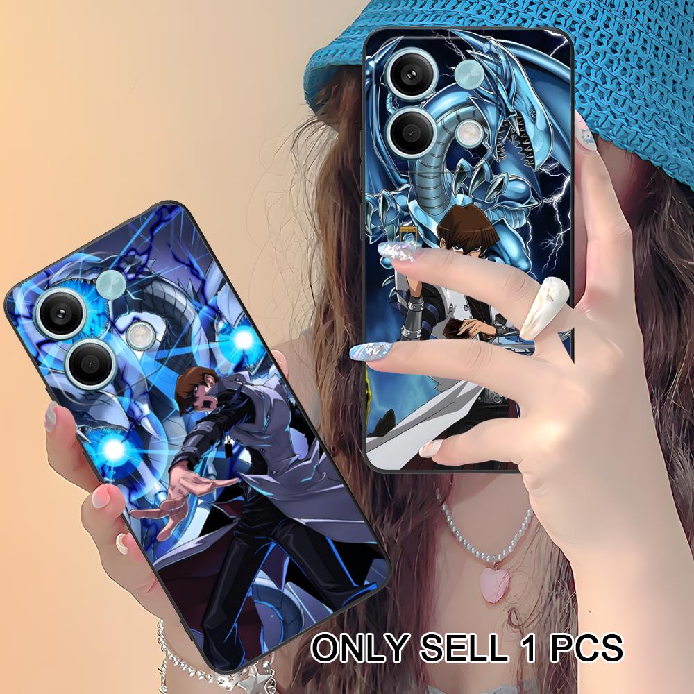Yugioh Seto Kaiba Phone Case for Xiaomi Redmi Note 14 13 12 11 S Pro Plus 4G 5G Soft TPU Shockproof Cover