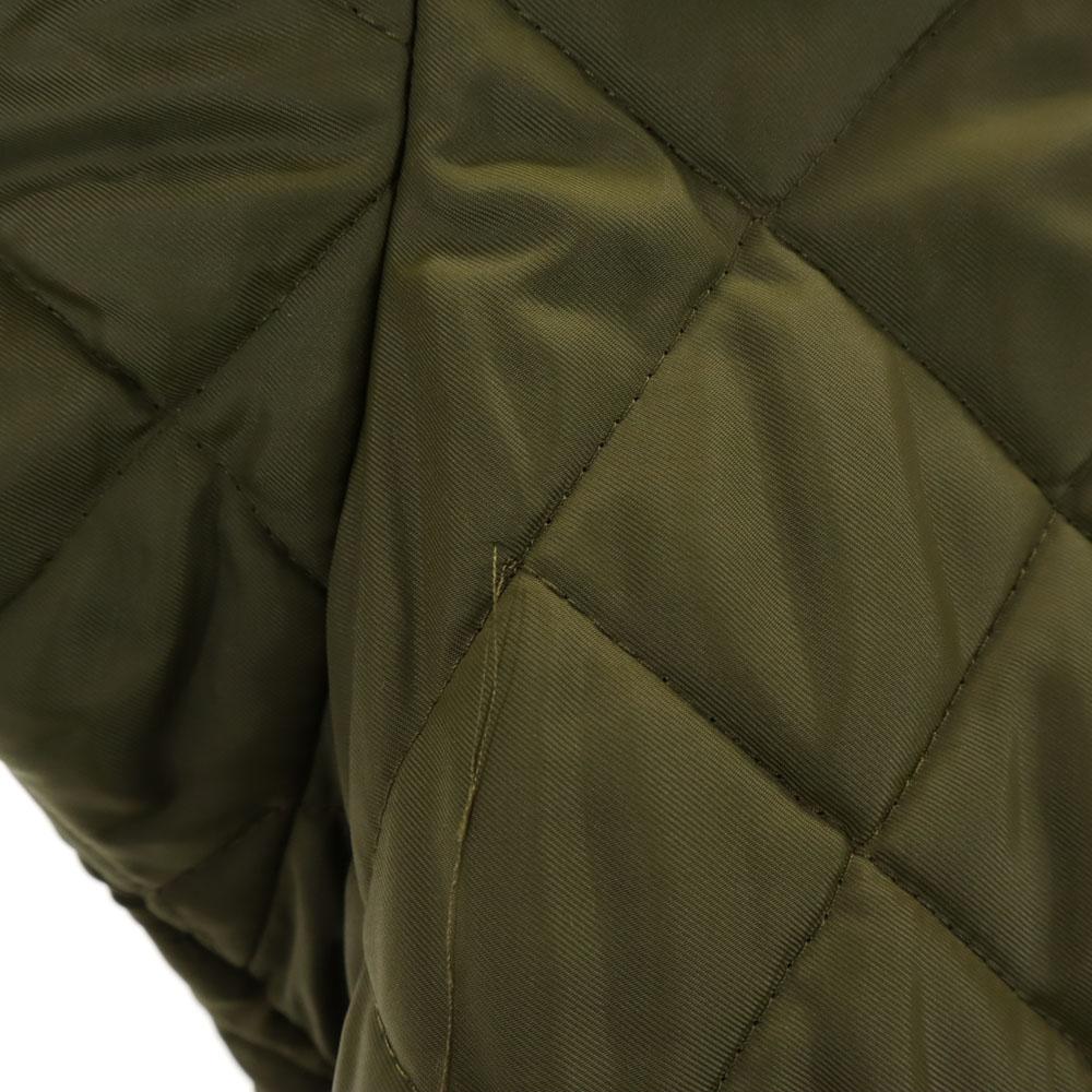 DUTCH ARMY 70s Vintage Liner Quilted Jacket 96-100 Khaki Military Men's Used