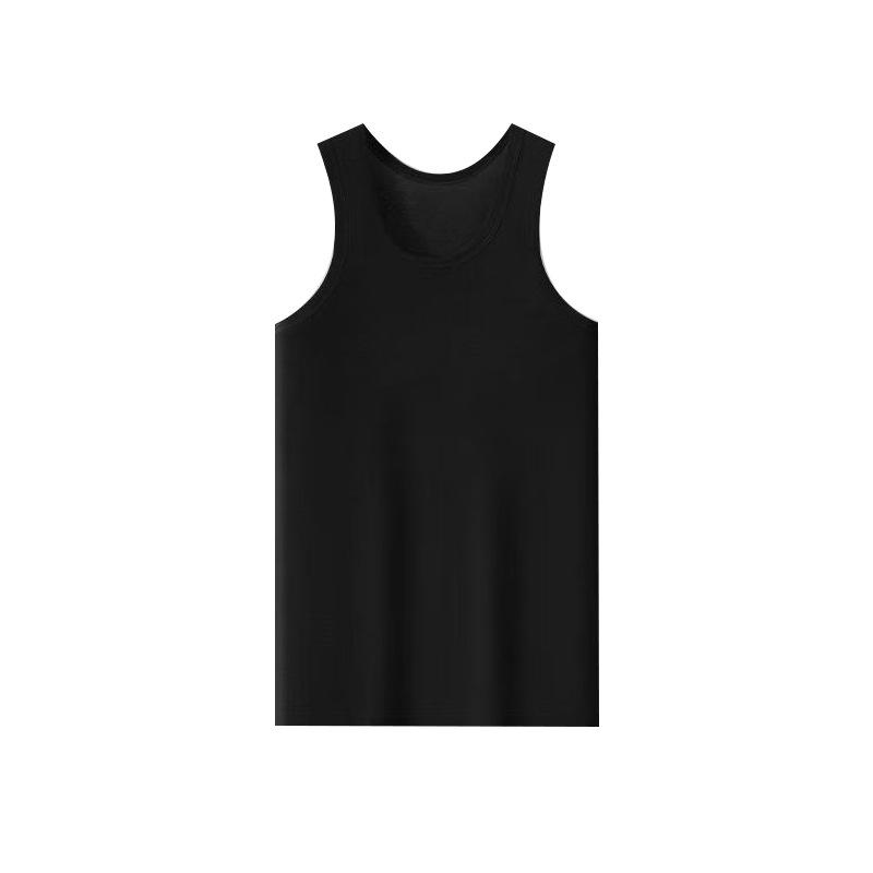 Men's Pure Cotton Vest Sweatshirt - Breathable Sleeveless Spring/Summer Sports Base Layer