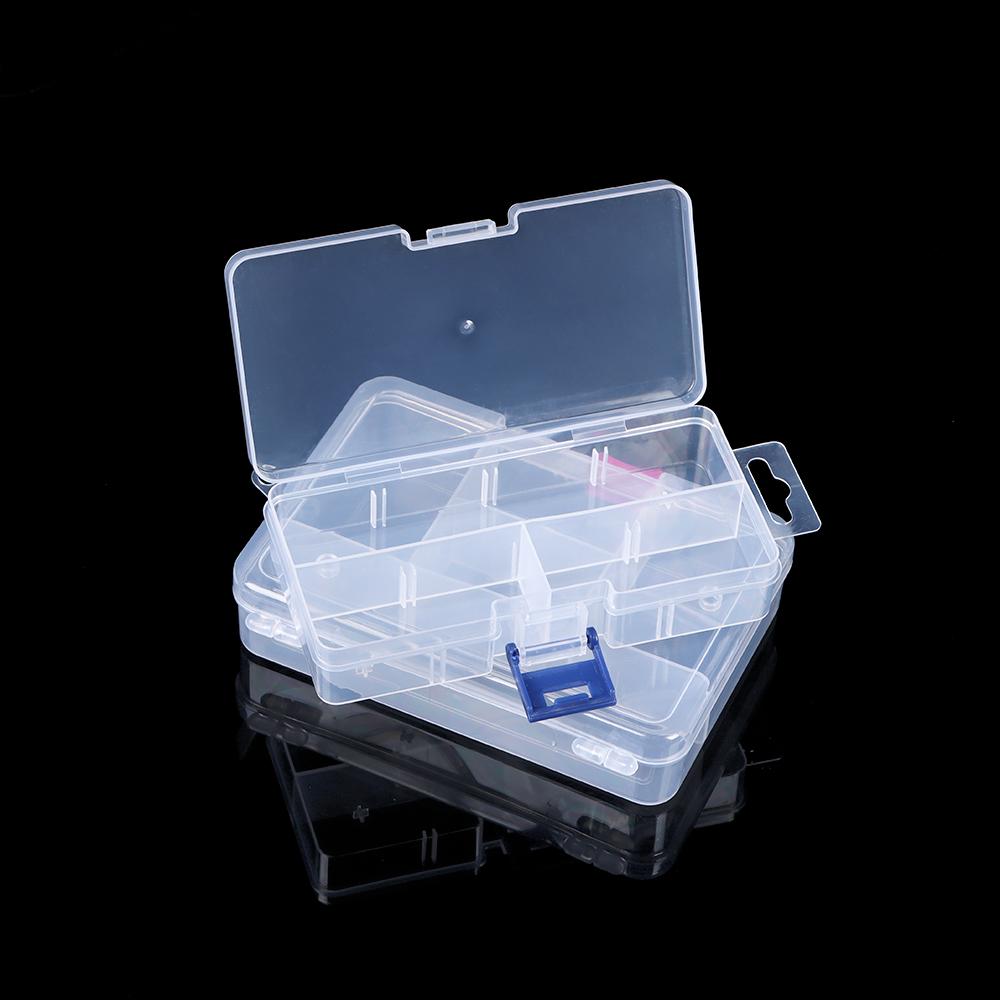 Plastic Clips Boxes Storage Box Craft Bead Holder Jewelry Diamond Container Pill Storage Supply