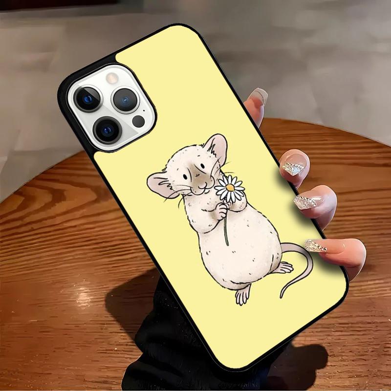 Cute Rattie Rats Phone Case For iPhone 17 Air 16 15 14 13 12 11 Pro Max Max Plus Bumper Case Cover