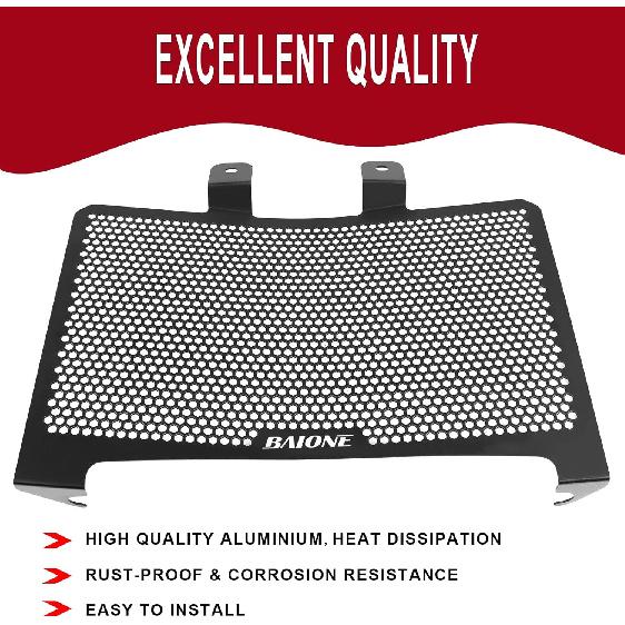 Radiator Guard Grill Protective Cover Compatible with Harley Pan America 1250 2021-2025 RA1250/RA1250 S 2021-2023 RA1250SE 2024 RA1250ST 2025