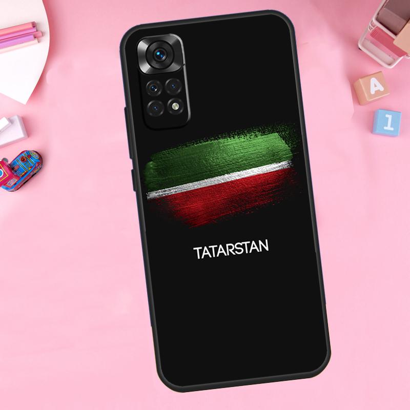 Tatarstan Flag Coat of Arms For Xiaomi Redmi Note 13 10 12 11 14 15 Pro Plus Phone Case For Redmi 15 13C 12C 14C 10C 15C