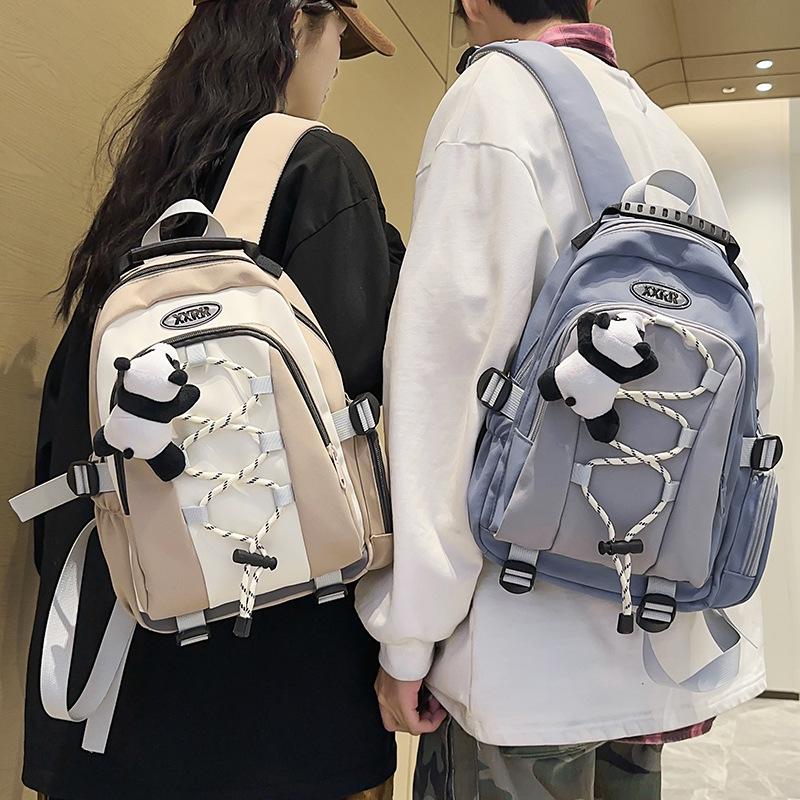 Children's Small Schoolbags Girls' Contrasting Color Small Backpacks Kindergarten
