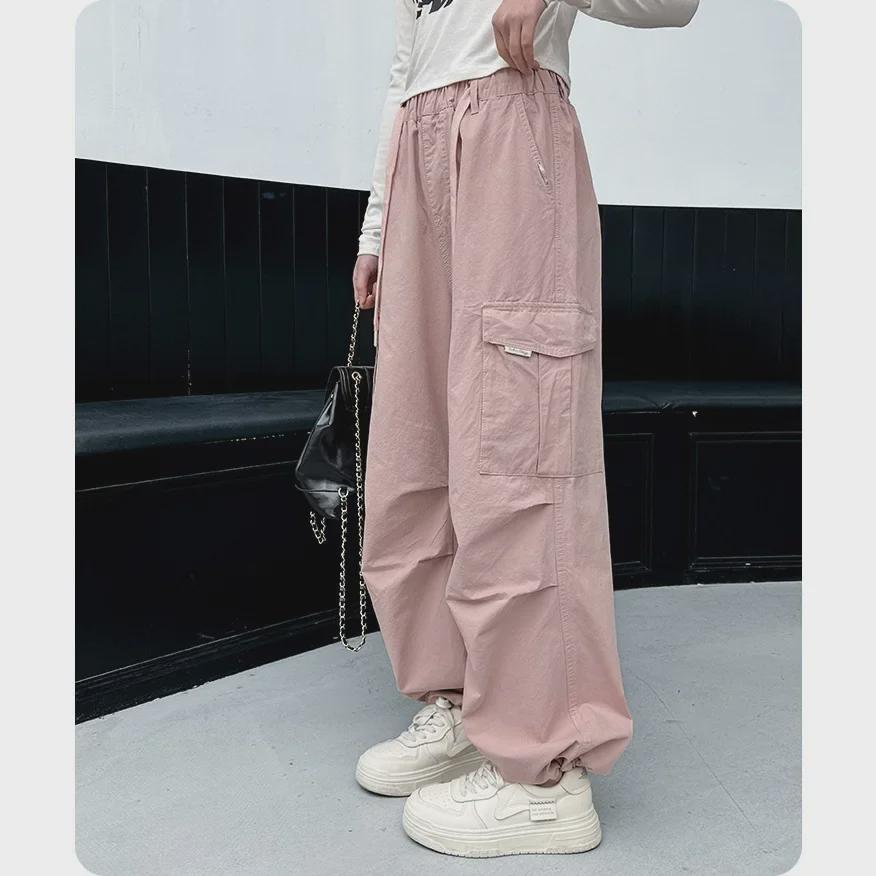 

Girls Wide-Leg Overalls for Spring/Summer 2024 140cm рожевий