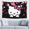 MultiSize HHello Kitty Festival Tapestry for Bedroom Living Room Dorm Home Decor Party Daily Use High Quality Print Design