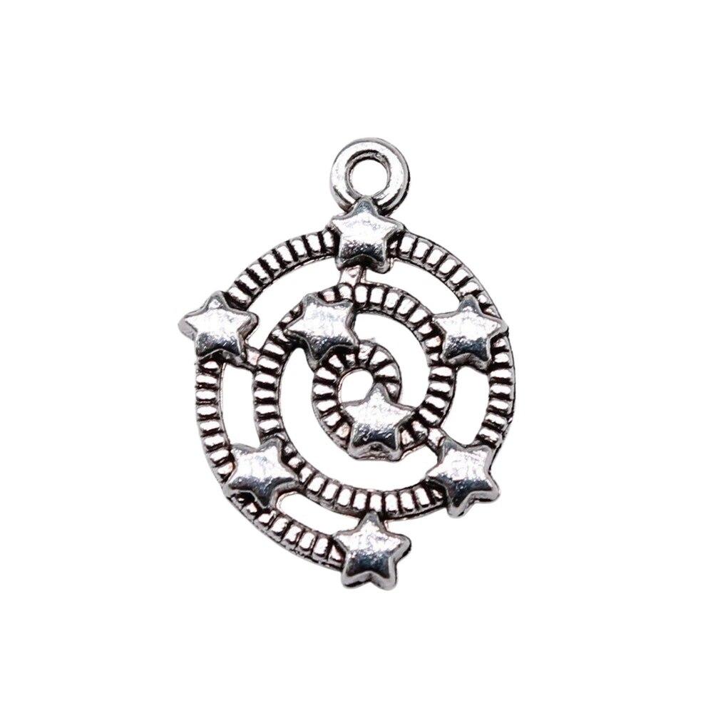 

Подвески Wave Vortex, аксессуары для женщин, подвески «сделай сам» для изготовления ювелирных изделий A06-10pcs-21x15mm