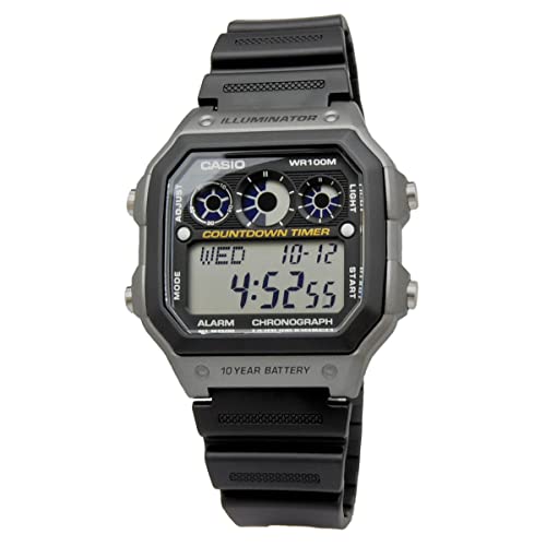 [Casio] Standard Digital Watch AE-1300WH-8AV Men's Metallic Gray Overseas Model