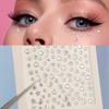 Acrylic Rhinestone Stickers for Face Sparkling for Face - Heart, Star & Moon Designs for Parties, Stage & Festivals