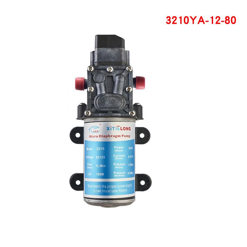 Hochdruck 80W Miniatur-Membranpumpe für Pestizidsprühen & Autowäsche
