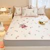 New Cute 3-Piece Ice Vine Cooling Mat Pillowcase & Bed Sheet Set with Digital Print - Spring/Summer