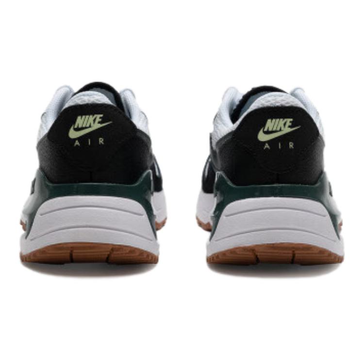 Nike Air Max SYSTM GS White Black Vintage Green Kids Sneakers Barely-Volt DQ0284-115