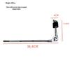Cymbal Stand Extension Arm with Clamp and Knob for Jazz Drums