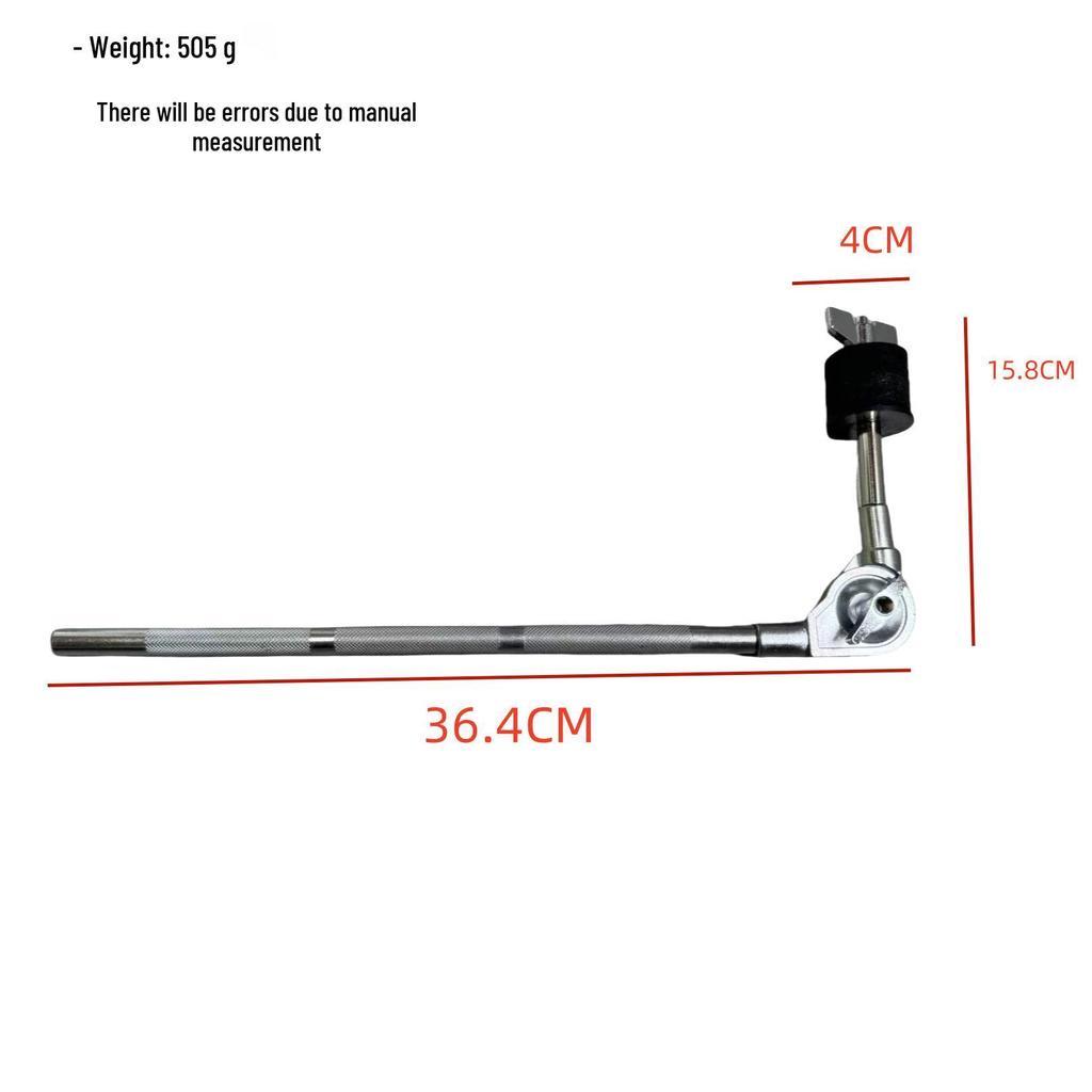 Cymbal Stand Extension Arm with Clamp and Knob for Jazz Drums