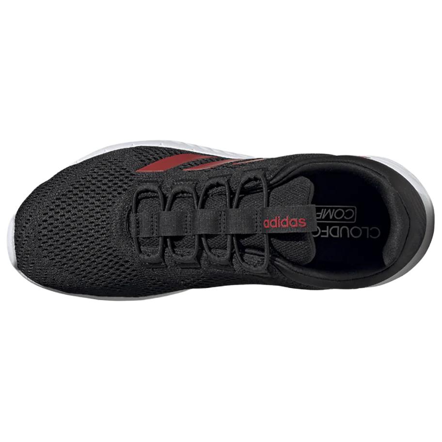 adidas Cloudfoam Cómodos Suaves Transpirables Estilo de Vida Zapatos Casuales Zapatos de Hombre Negro IH3609