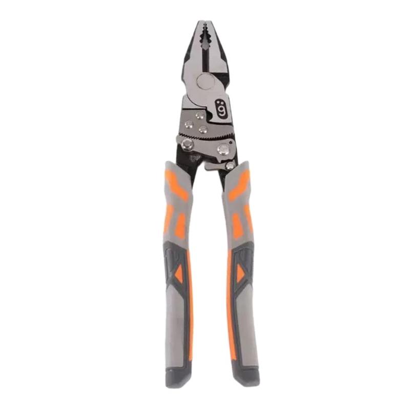 

Durability 55 Steel Construction Ratchet Wire Pliers With AntiSlip Handle For Electrical Wiring And Metal Work Projects 1