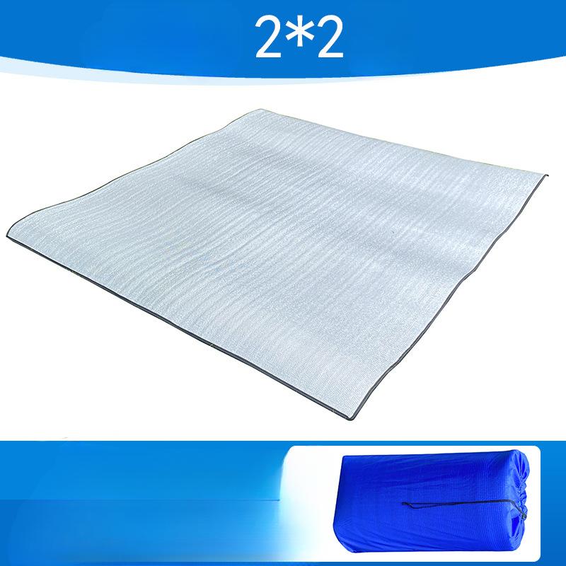 Venkovní oboustranná hliníková fólie odolná proti vlhkosti, přenosná vodotěsná pikniková matrace do ložnice, domácí pikniková podložka