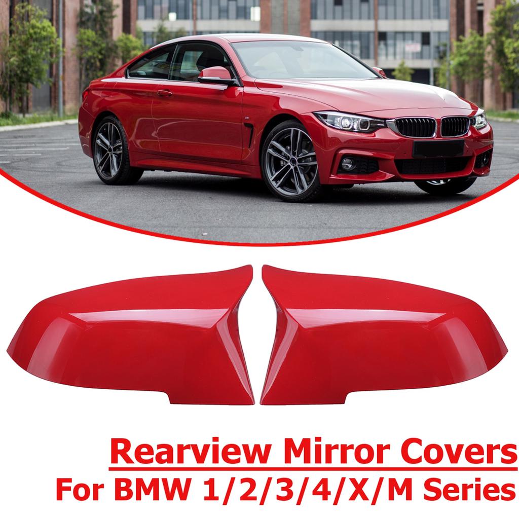 Red Rearview Mirror Cover Cap For Bmw 1 2 3 4 X M Series F F21 F22 E84 X1 M2 Buy At A Low Prices On Joom E Commerce Platform