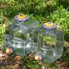 8L /12L /15L Camping Water Container with Spigot Emergency Water Storage Water Storage for Outdoor Hiking Camping Home Use
