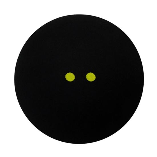 Professional Player Competition Squash Ball Two Yellow Dots Low Speed Accessory