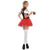 Women Traditional Bavarian Beer Festival Dress And Headdress Cosplay Costumes