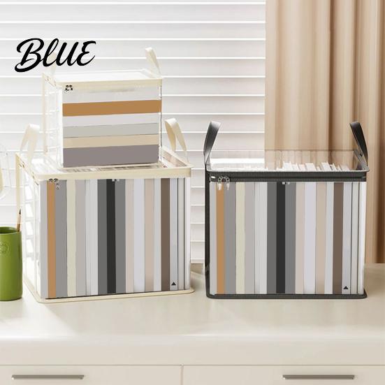 Stationery Storage Bag Clothes Bag Transparent Large Capacity Book Organizer with Zipper And Handle Design Portable for Home Dormitory Visible
