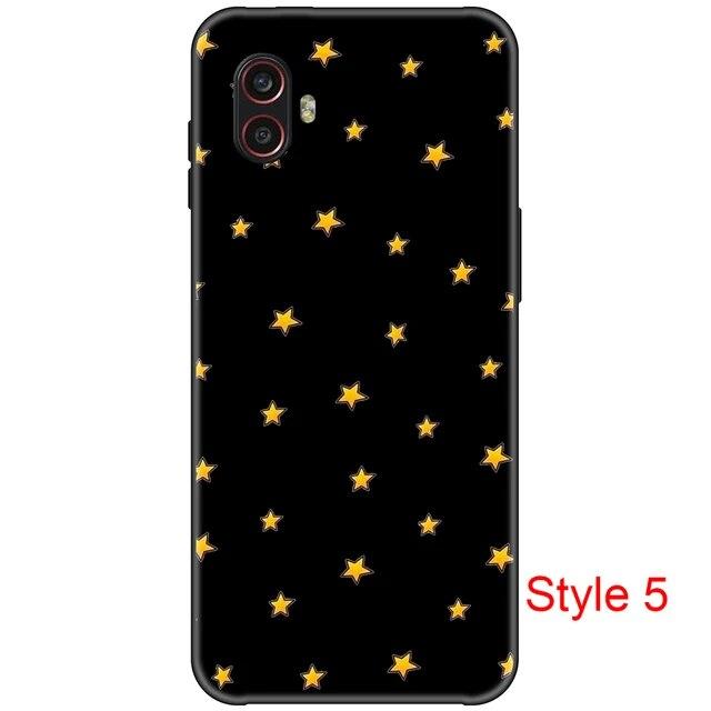Pro Samsung Galaxy XCover 6 Pro Black Tpu Case na Samsung XCover6Pro nárazuvzdorný Kryt s plnou ochranou SM-G736U 6,6"
