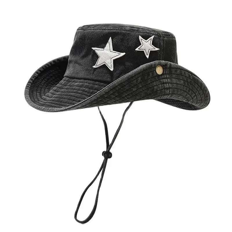 Spring and Summer Cotton Embroidery Bucket Hat Fisherman Hat Outdoor Travel Sun Cap For Men And Women 117