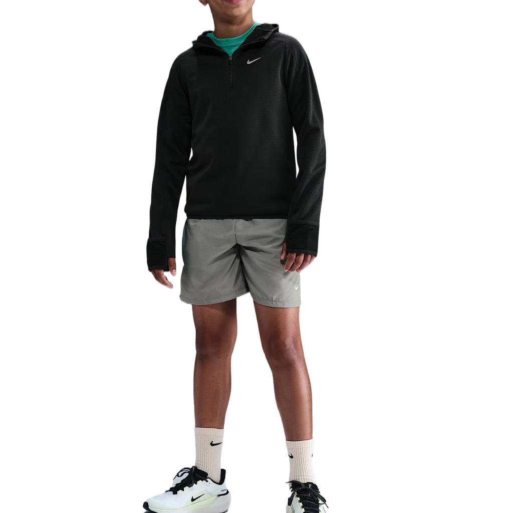 Nike Therma Casual Fashion Simple Versatile Kids Tops HV0197-010